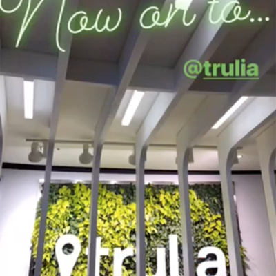Sign at Trulia